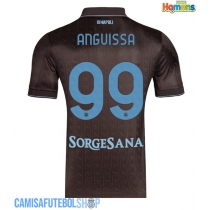 Camisa de time de futebol SSC Napoli Frank Anguissa #99 Replicas 3º Equipamento 2025-26 Manga Curta